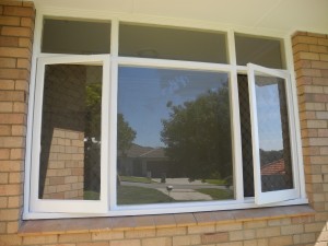 Window frame after